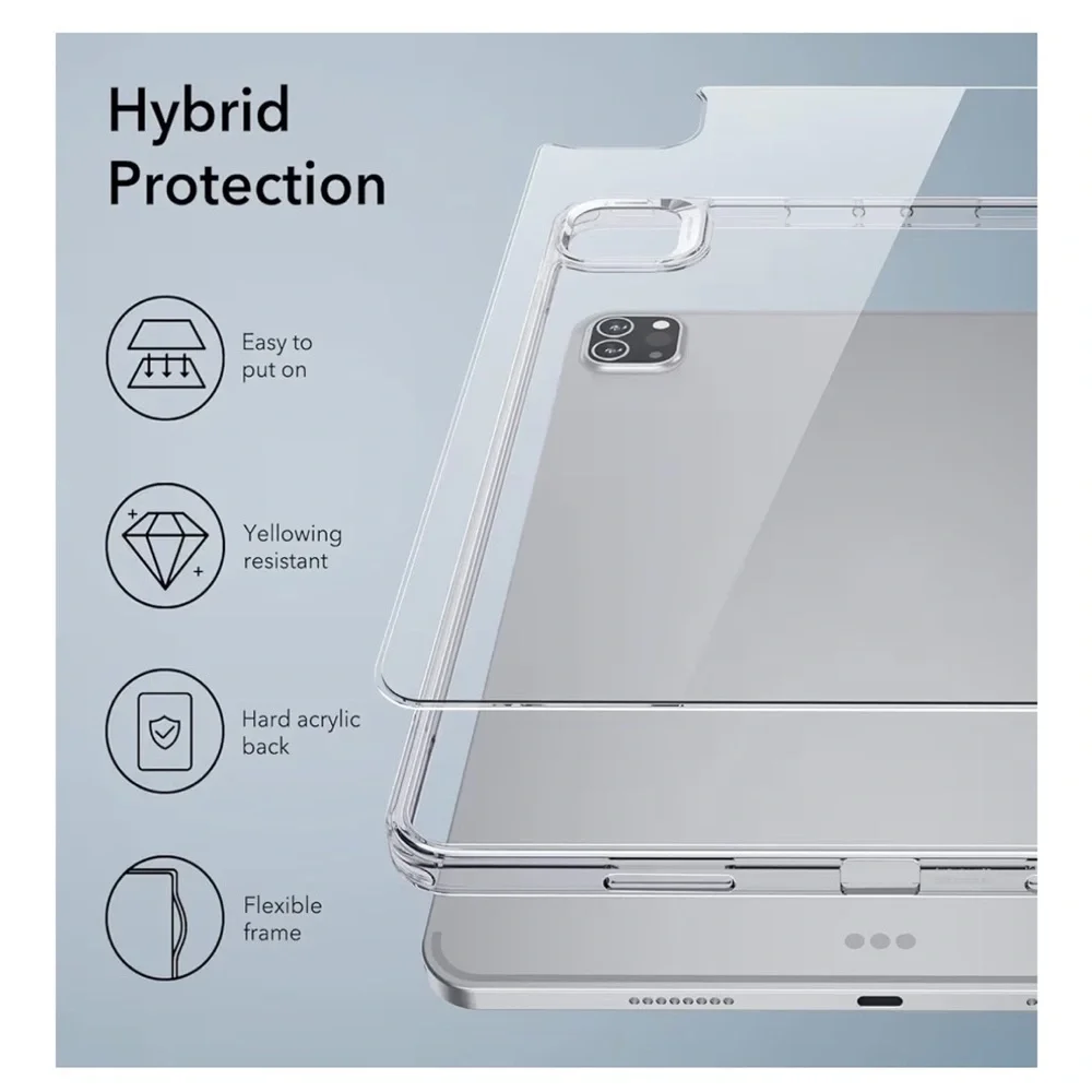 ESR for iPad Pro 12.9 Case, 12.9 inch iPad Pro case (2022/2021, 6th/5th Gen NIB